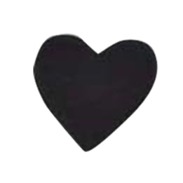 Heart Cupcake Decorations BLACK 20pce