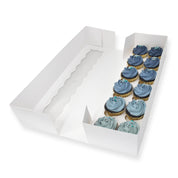 Long 12 Cupcake Box