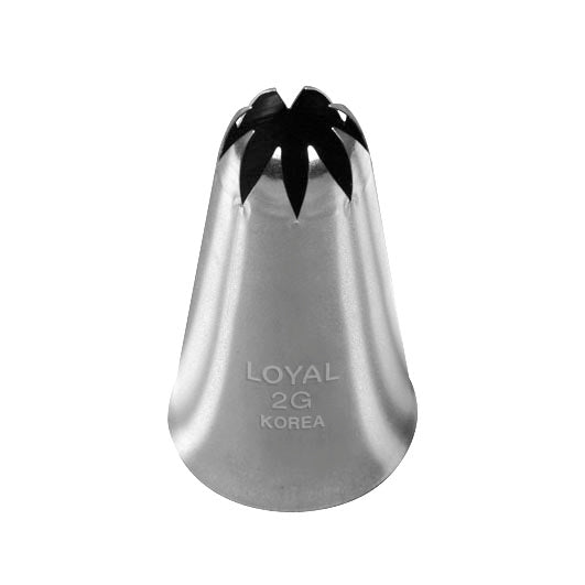 Loyal Piping Tip 2G CLOSED STAR MEDIUM