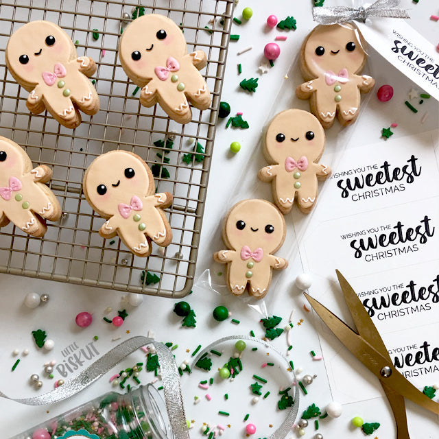 Mini Gingerbread Man Cutter & 3D Embosser Set