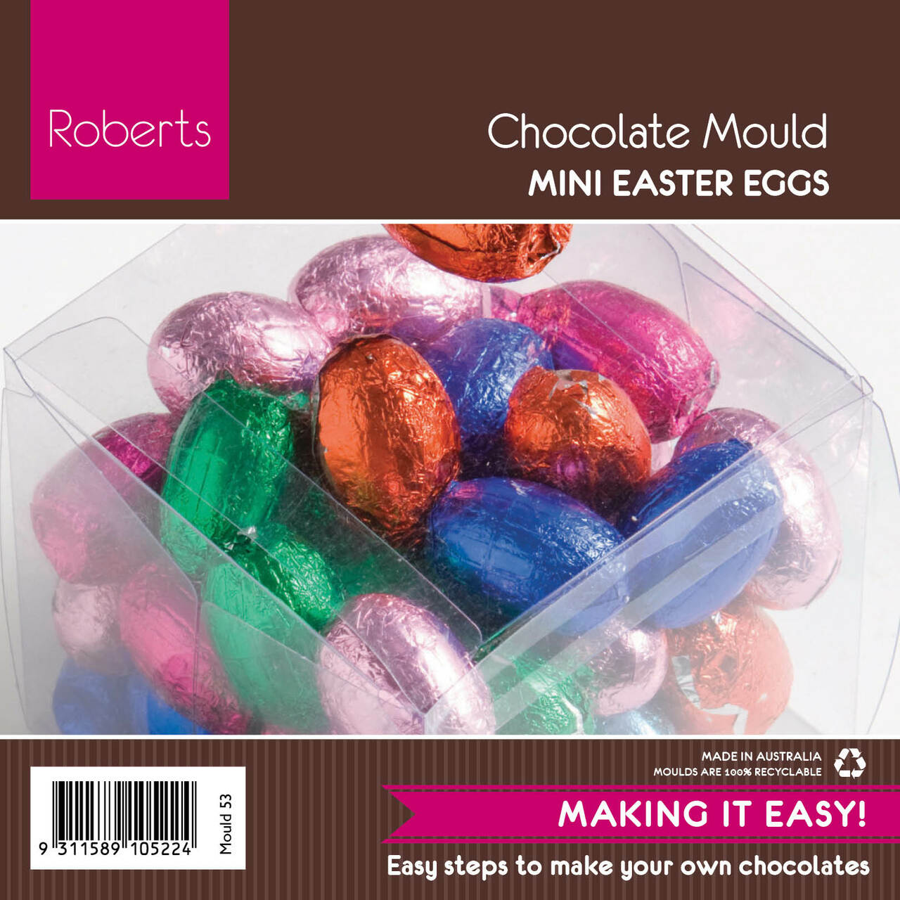 Mini Easter Eggs 3cm chocolate mould
