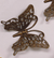 More Deco ARCHED ANTIQUE GOLD BUTTERFLIES (10 PACK)