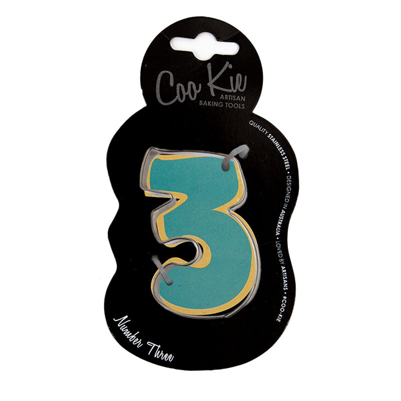 NUMBER 3 COOKIE CUTTER