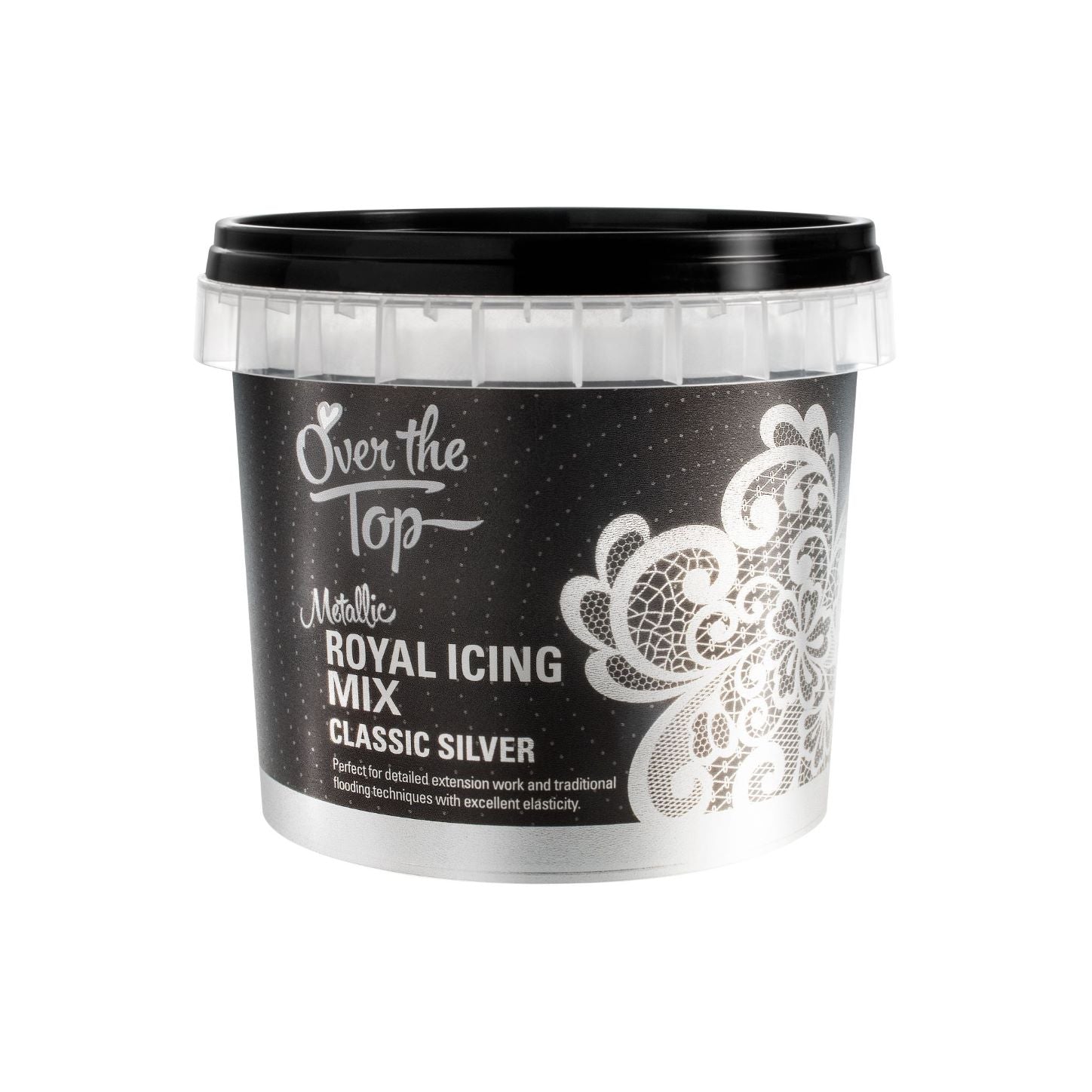 Over the Top Royal Icing Mixture CLASSIC SILVER 150G