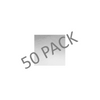 SQUARE 4 INCH SILVER STANDARD BOARD 50PCE - Cake Decorating Central