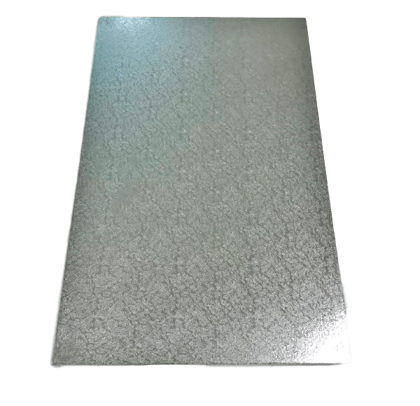 RECTANGLE 10IN X 16IN SILVER MDF BOARD - Cake Decorating Central