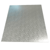 RECTANGLE 14IN X 16IN SILVER MDF BOARD - Cake Decorating Central