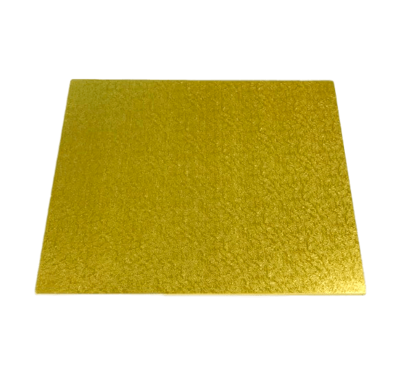 RECTANGLE 10IN X 12IN GOLD MDF BOARD - Cake Decorating Central