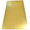 RECTANGLE 12IN X 20IN GOLD MDF BOARD - Cake Decorating Central