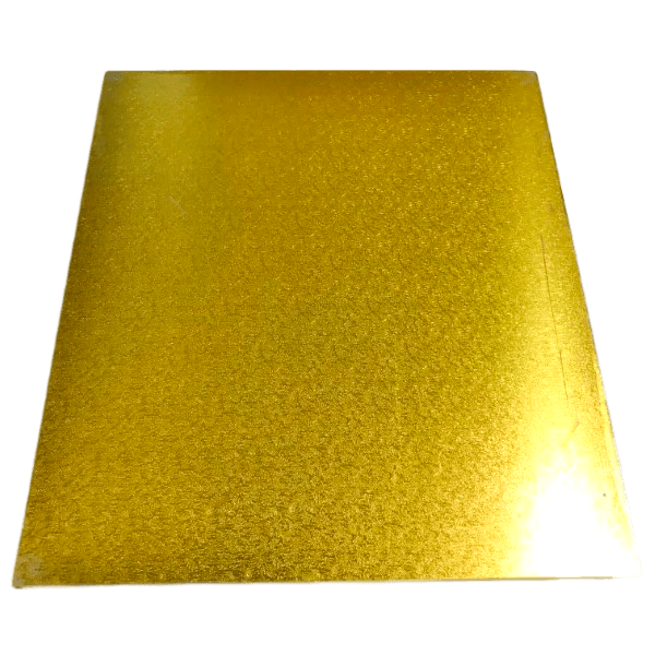 RECTANGLE 16IN X 18IN GOLD MDF BOARD - Cake Decorating Central
