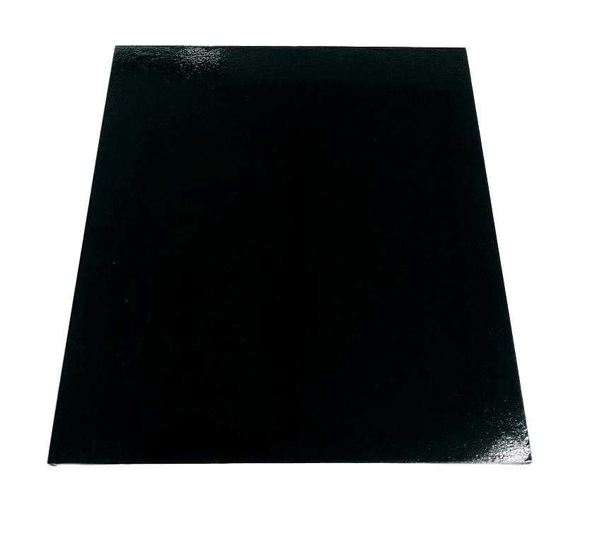 RECTANGLE 12IN X 14IN BLACK MDF BOARD - Cake Decorating Central