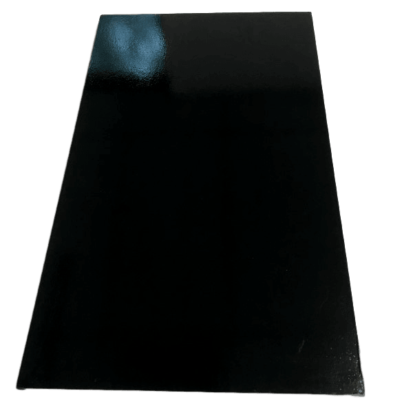 RECTANGLE 12IN X 20IN BLACK MDF BOARD - Cake Decorating Central