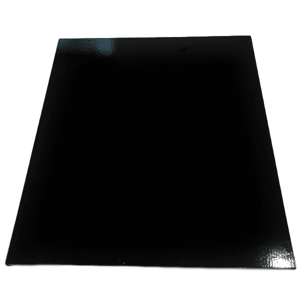 RECTANGLE 14IN X 16IN BLACK MDF BOARD - Cake Decorating Central