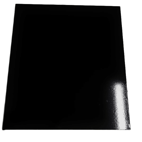 RECTANGLE 16IN X 18IN BLACK MDF BOARD - Cake Decorating Central