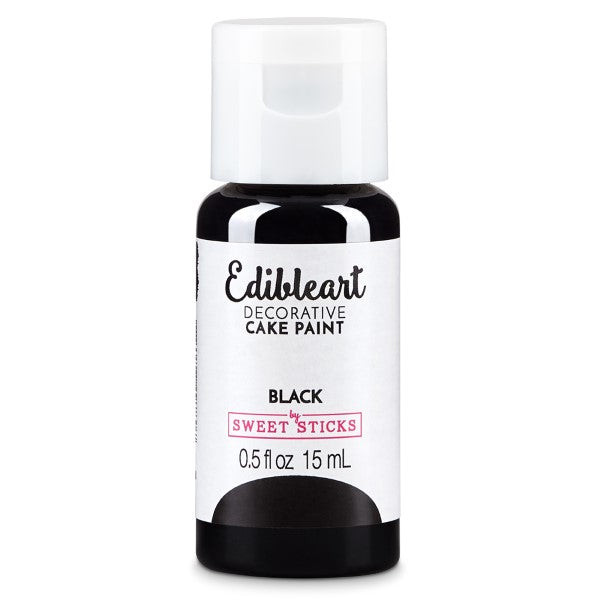 Edible Art Decorative Paint BLACK 15ml