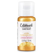 Edible Art Decorative Paint METALLIC SUNKISSED GOLD 15ml