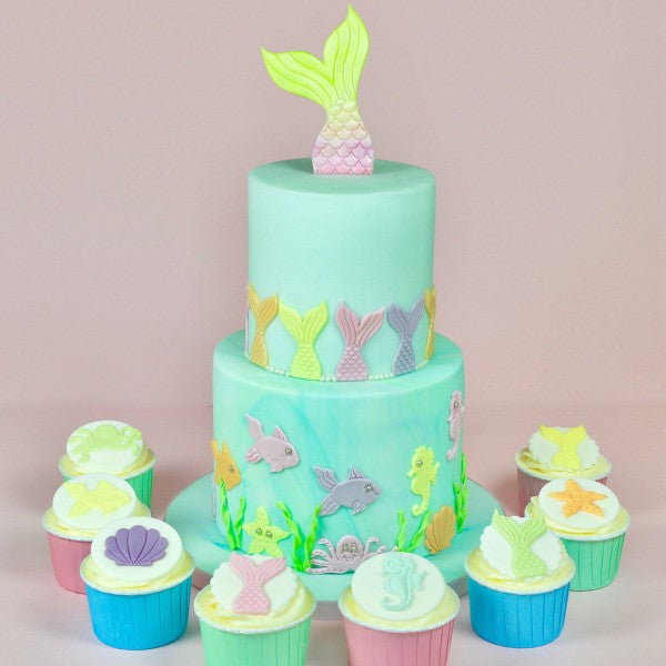 FMM MERMAID TAILS cutter set