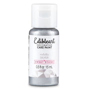 Edible Art Decorative Paint METALLIC SILVER 15ml - Cake Decorating Central