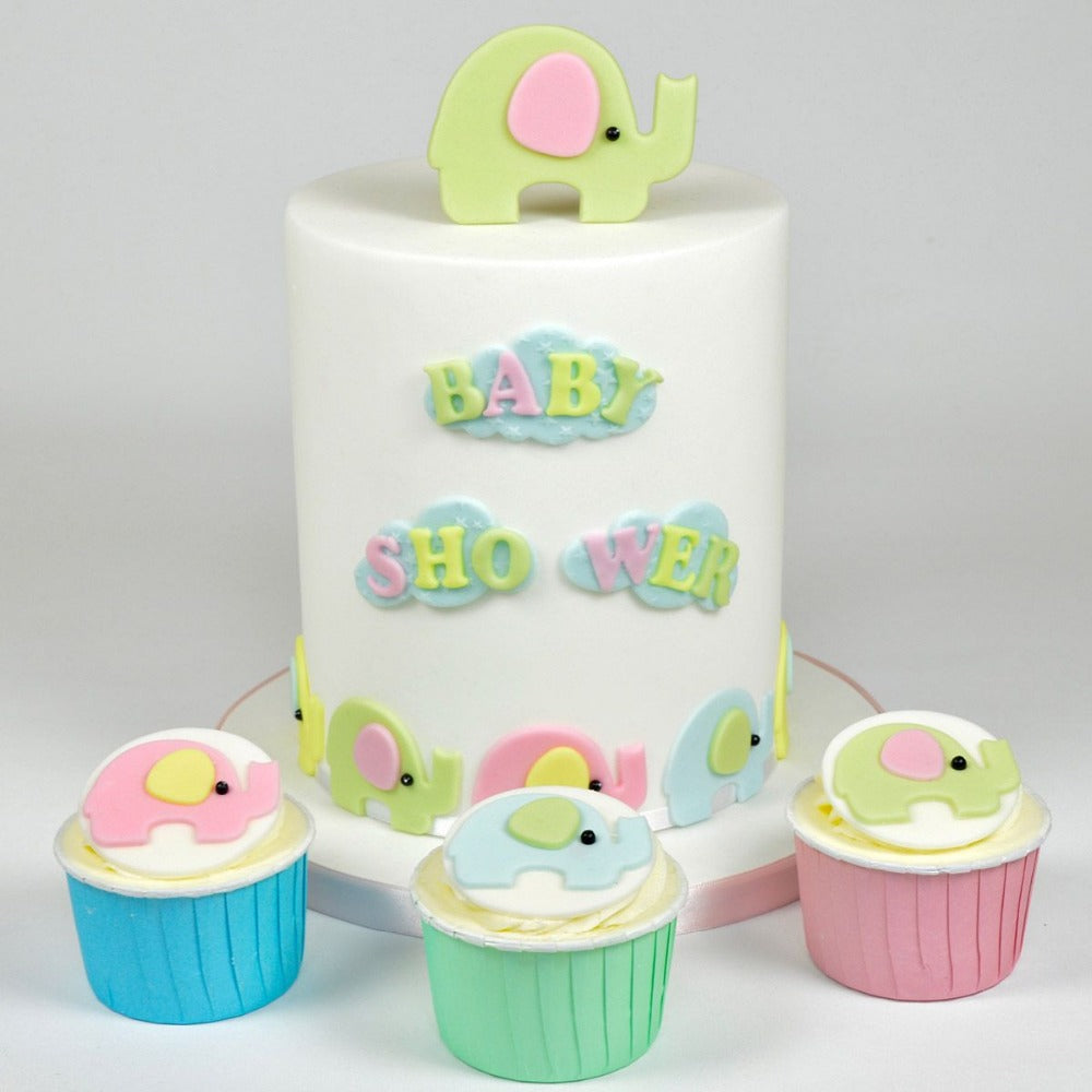 FMM MUMMY BABY ELEPHANT cutter set - Cake Decorating Central