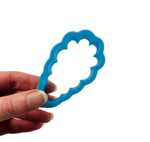 CARROT 68MM - CDC PLASTIC COOKIE CUTTER - Cake Decorating Central