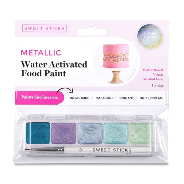 Edible Art Mini Palette UNDER THE SEA - Cake Decorating Central