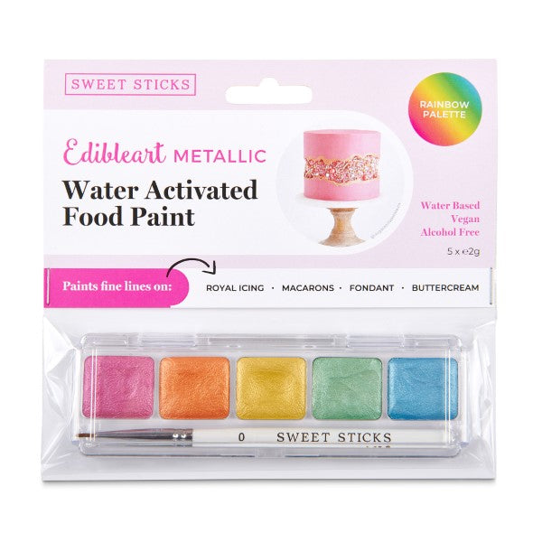 Edible Art Mini Palette RAINBOW - Cake Decorating Central