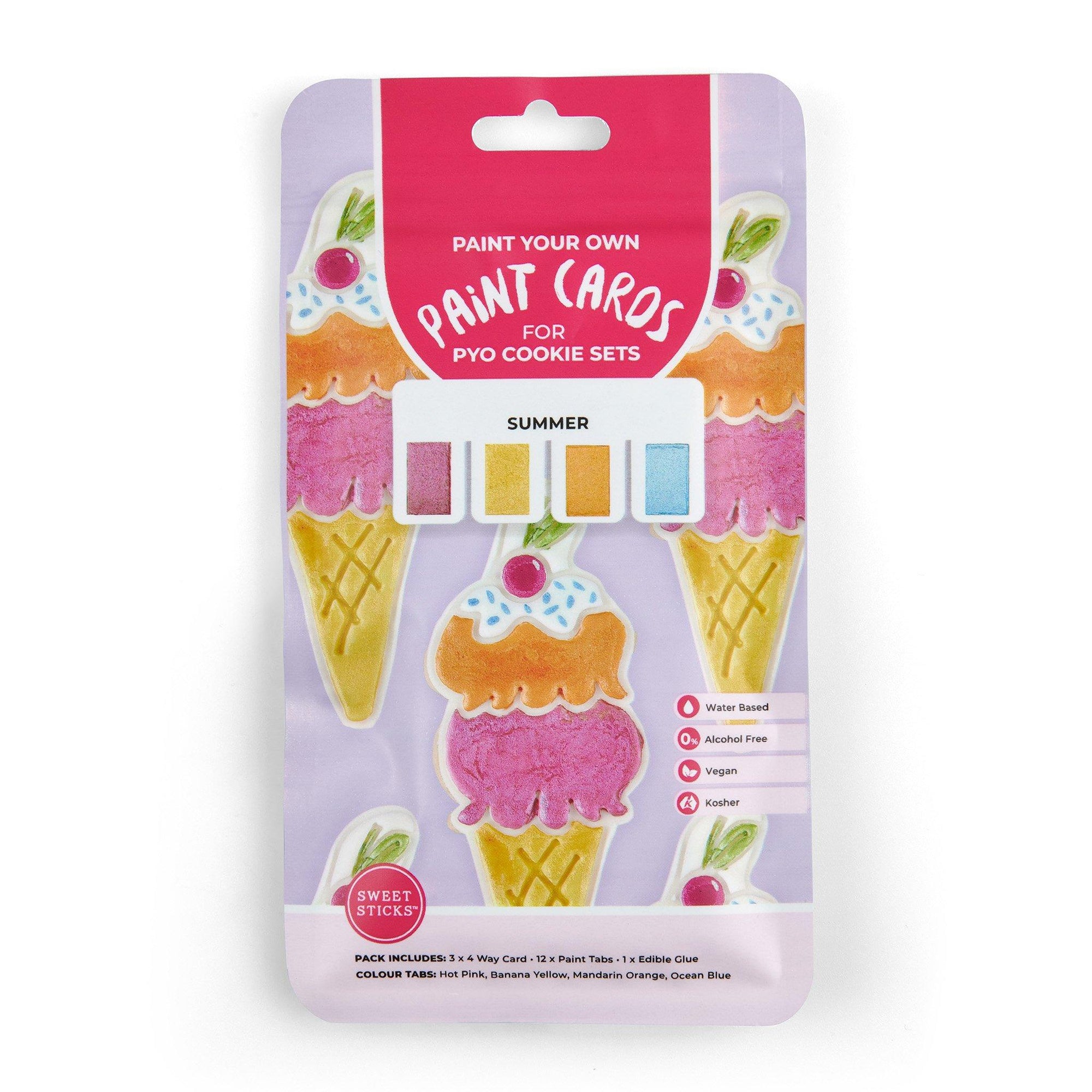 PYO Paint Cards SUMMER - Cake Decorating Central