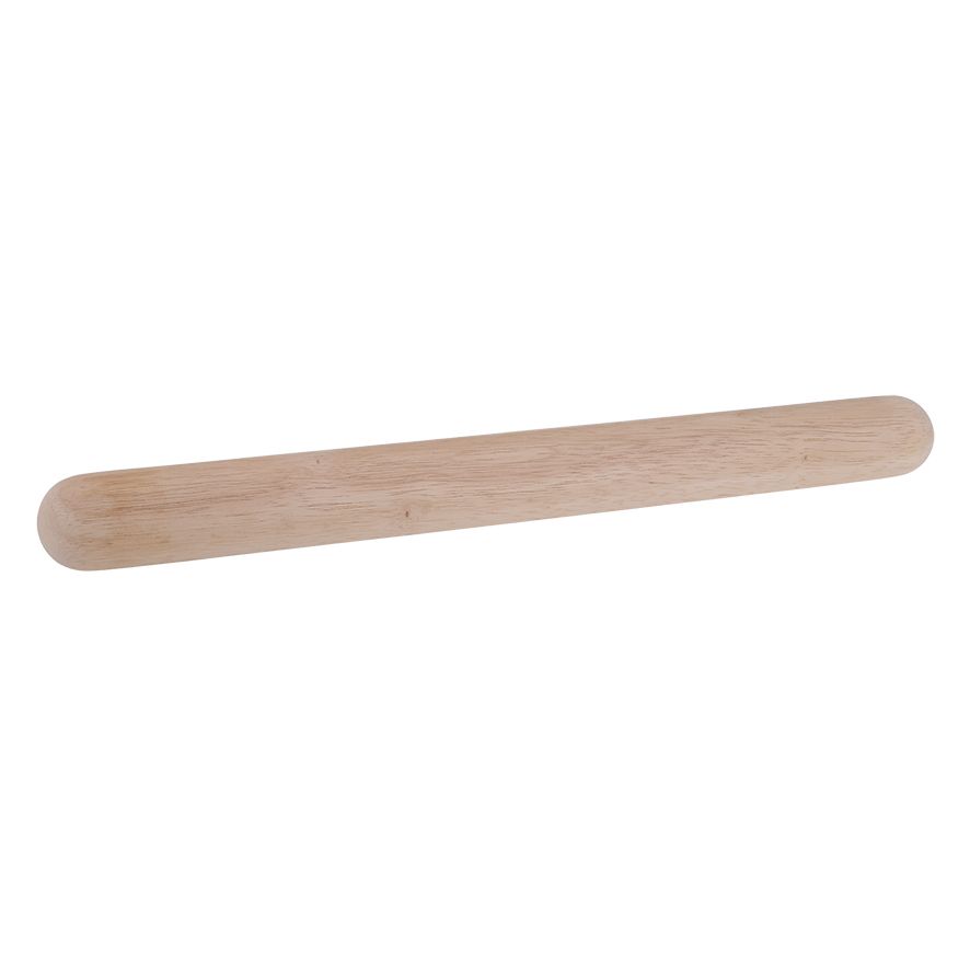 ROLLING PIN PASTRY RUBBERWOOD 50CM