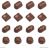 Round fillings chocolate mould