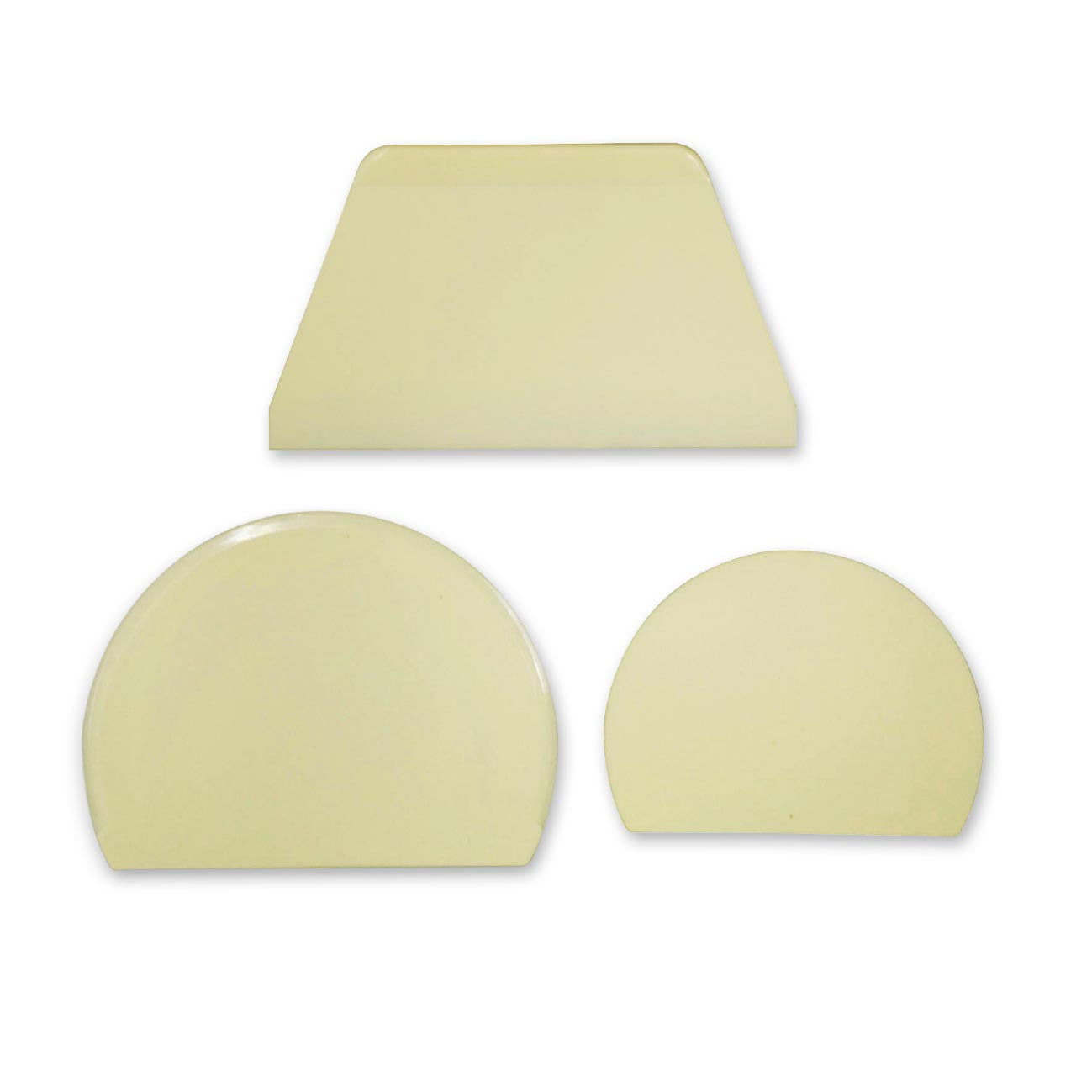 Large Scrapers Set of 3
