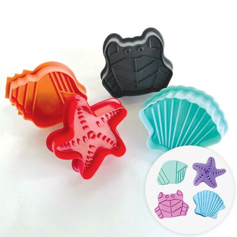 SEA CREATURE PLUNGER CUTTER SET OF 4