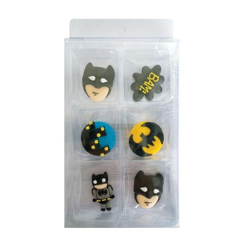 Sugar Decorations Batman 6 Piece
