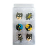 Sugar Decorations BATMAN 6 PIECE