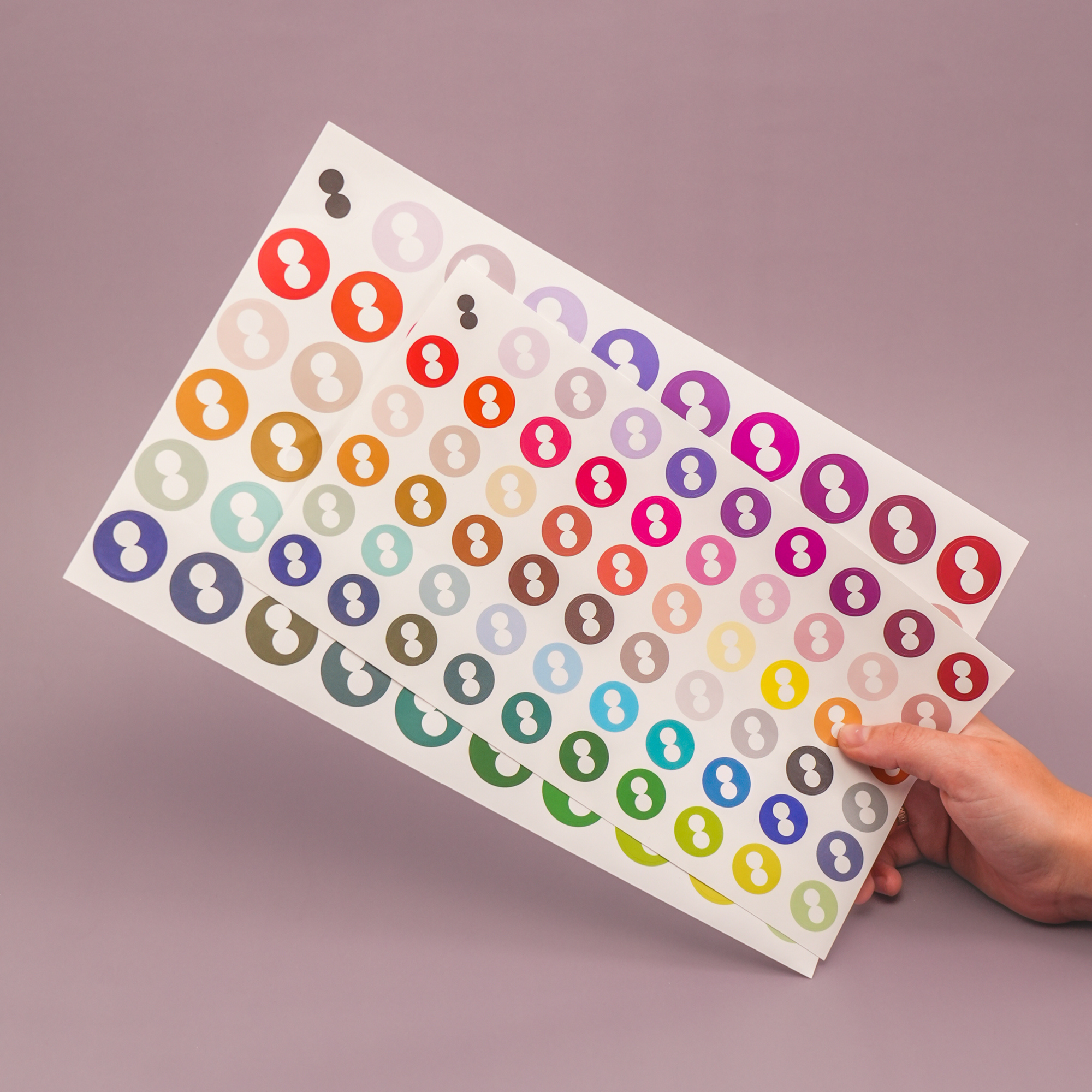 COLOUR MILL Swatch Spots Stickers 100ml