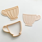 Teapot & Teacup Cutter and Embosser Set