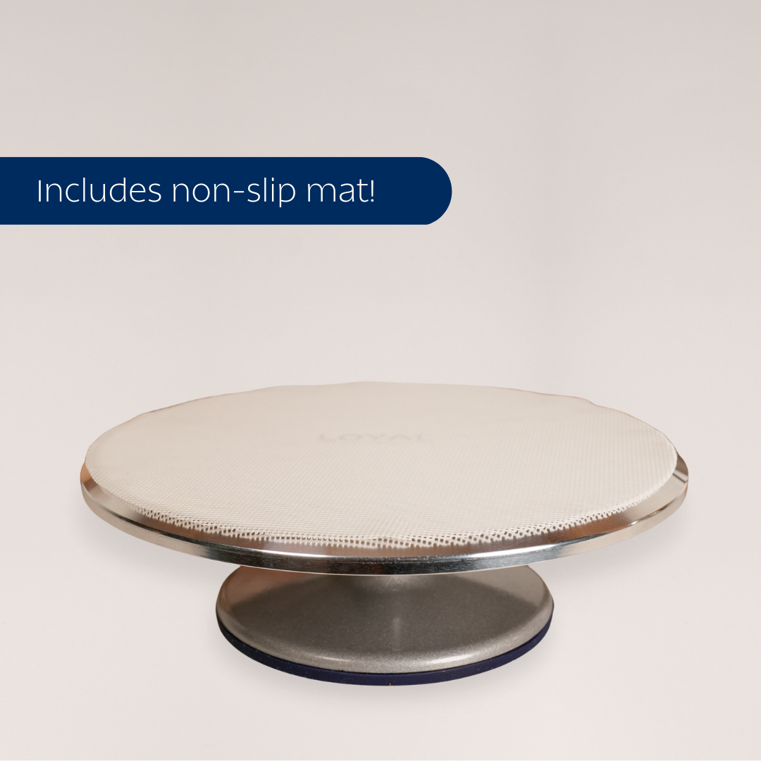 LOYAL 360 PRO Aluminium Turntable + Silicone Matt