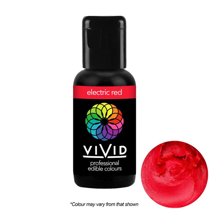 VIVID GEL COLOUR ELECTRIC RED 21G