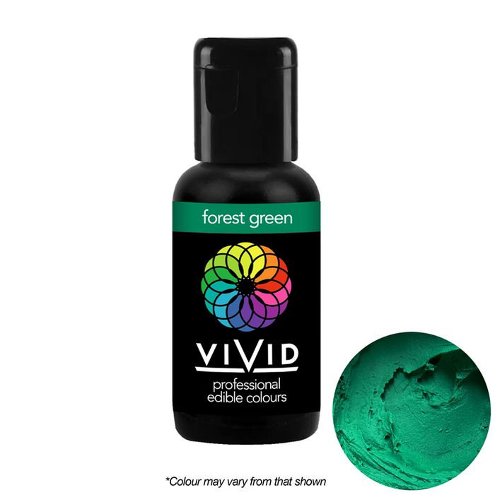 VIVID GEL COLOUR FOREST GREEN 21G