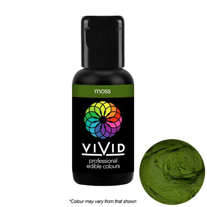 VIVID GEL COLOUR MOSS GREEN 21G