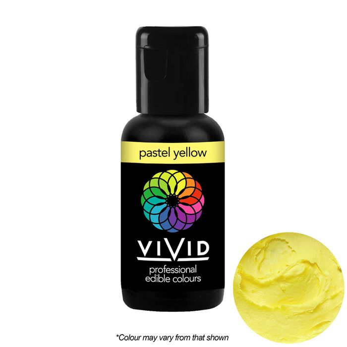 VIVID GEL COLOUR PASTEL YELLOW 21G