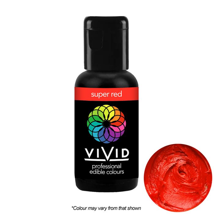 VIVID GEL COLOUR SUPER RED 21G