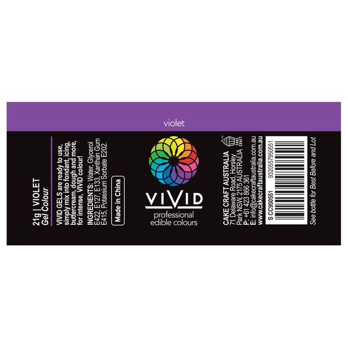VIVID GEL COLOUR VIOLET 21G