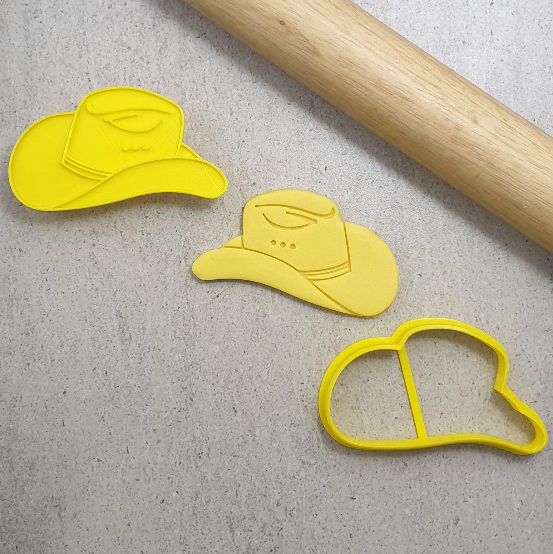 AKUBRA HAT CUTTER + EMBOSSER SET - Cake Decorating Central