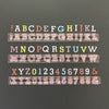 FMM BLOCK Alphabet Uppercase and Number tappit set
