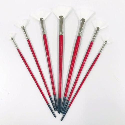 Artlogic Fan Paintbrush Synthetic 7pce - Cake Decorating Central
