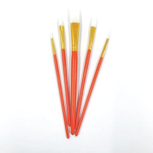 Artlogic Paintbrush Synthetic 5pce - Cake Decorating Central