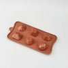 ASSORTED GEMS chocolate mould 6 cavity