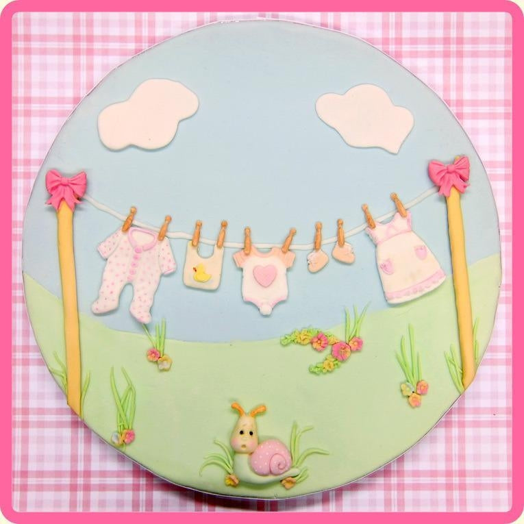 Katy Sue Mould BABY CLOTHES WASHING LINE