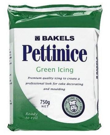 BAKELS GREEN RTR fondant icing 750g - Cake Decorating Central