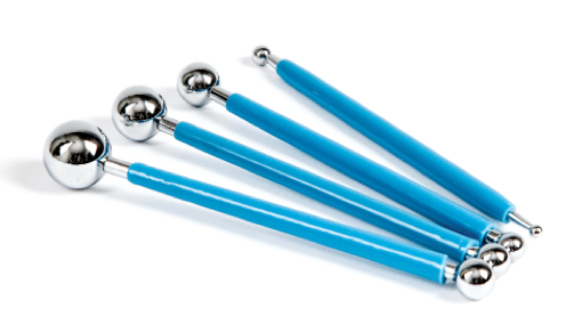 Fondant Ball Tool Ser 4 Piece